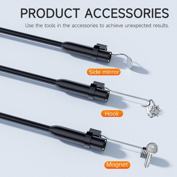 P230 8mm 2 inch Single Camera Endoscope with Screen, Length: 2m - Image 7