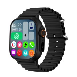 LEMFO LF40 2.01 inch Bluetooth Call Smart Watch, Support Heart Rate / Blood Oxygen (Black)