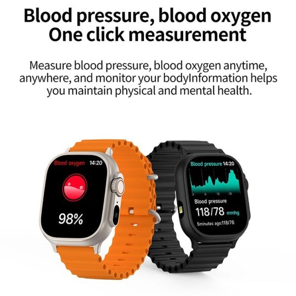 LEMFO LF40 2.01 inch Bluetooth Call Smart Watch, Support Heart Rate / Blood Oxygen (Black) - Image 10