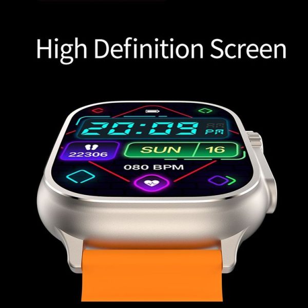 LEMFO LF40 2.01 inch Bluetooth Call Smart Watch, Support Heart Rate / Blood Oxygen (Black) - Image 5