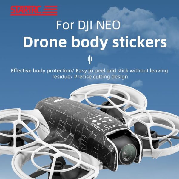 DJI Neo Drone Body Protective Stickers (Geek Style) - Image 5