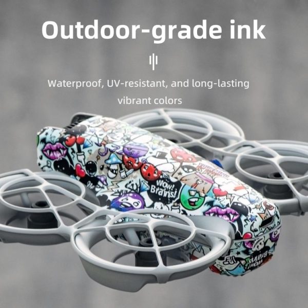 DJI Neo Drone Body Protective Stickers (Geek Style) - Image 9