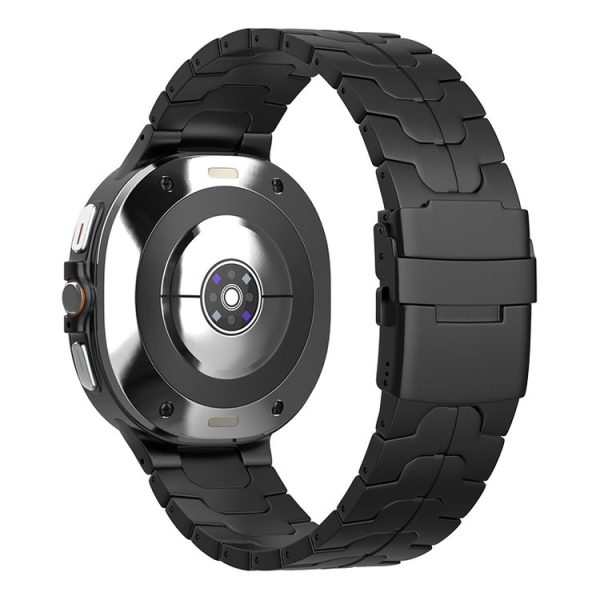 Samsung Galaxy Watch Ultra 47mm Safety Buckle Pure Titanium Watch Band (Black) - Image 2