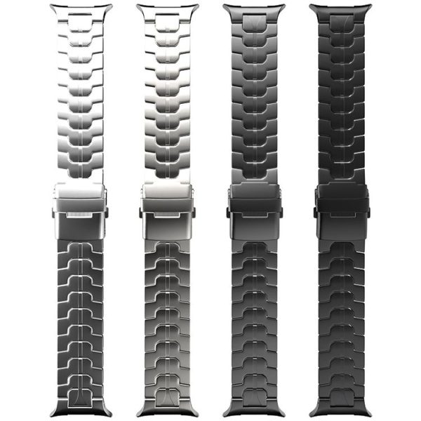 Samsung Galaxy Watch Ultra 47mm Safety Buckle Pure Titanium Watch Band (Black) - Image 6