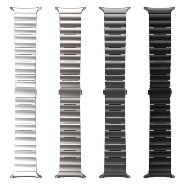 Samsung Galaxy Watch Ultra 47mm One Bead Flat Buckle Pure Titanium Watch Band (Black) - Image 6
