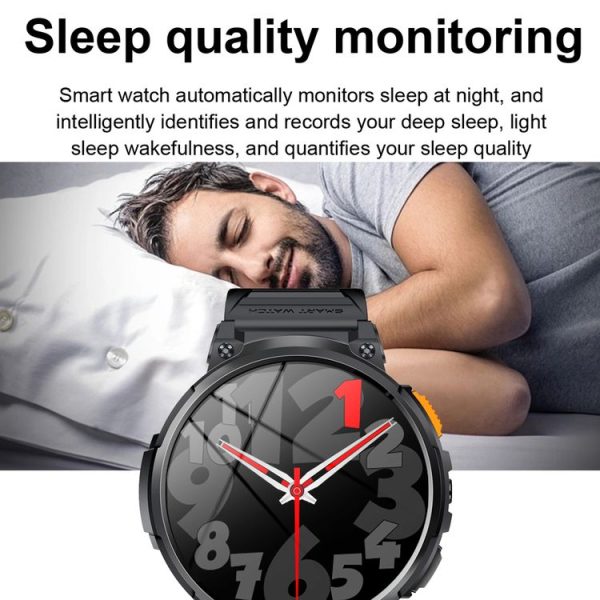 LEMFO K66 1.85 inch Bluetooth Call Smart Watch, Support Heart Rate / Blood Oxygen (Black) - Image 12