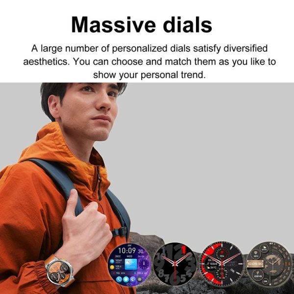 LEMFO K66 1.85 inch Bluetooth Call Smart Watch, Support Heart Rate / Blood Oxygen (Black) - Image 15