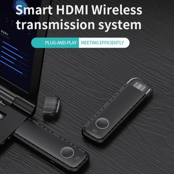 G57 Smart Wireless Assistance System HDMI Wireless Extender with Transmitter and Receiver (Black) - Image 2