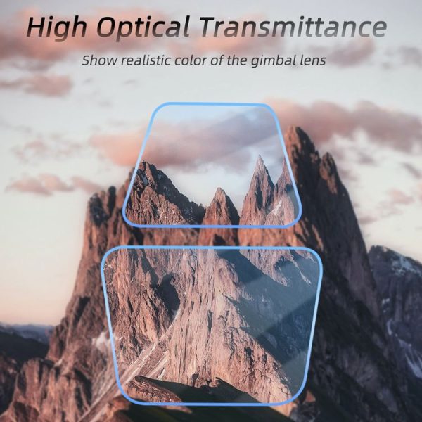 DJI Air 3S Sunnylife Tempered Glass Film Lens Protector, Quantity: 1 Set (Transparent) - Image 4