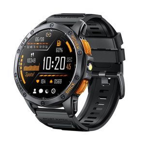 LEMFO K67 1.43 inch AMOLED Screen GPS Sports Smart Watch, Support Bluetooth Call / Health Monitoring (Black)