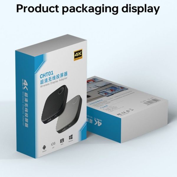 G126 Ultra HD Wireless Display Adapter Same Screen Device (Black) - Image 12