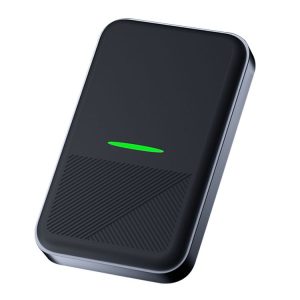 CarPlay and Android Auto Wireless Car Connectivity Box, Specification: Square (Black)
