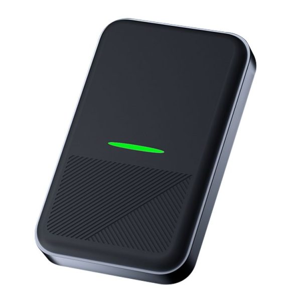CarPlay and Android Auto Wireless Car Connectivity Box, Specification: Square (Black)