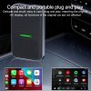 CarPlay and Android Auto Wireless Car Connectivity Box, Specification: Square (Black) - Image 6