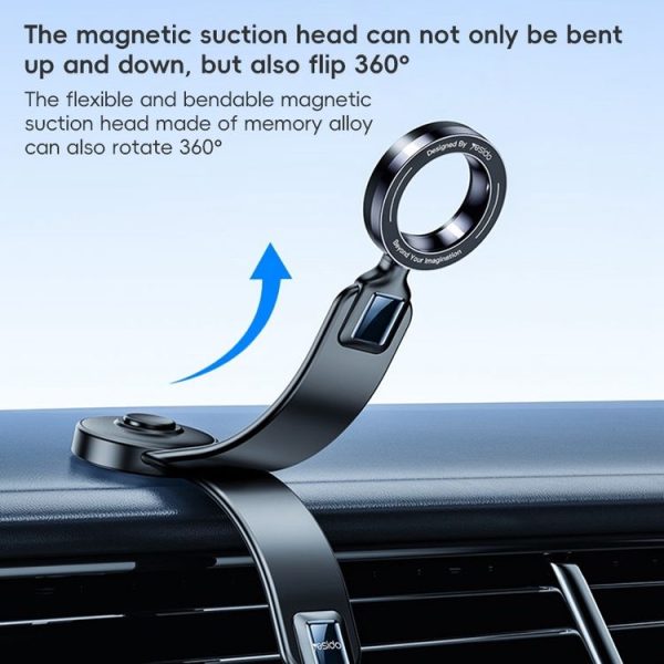 Yesido C217 Car MagSafe Magnetic Mobile Phone Holder (Black) - Image 5