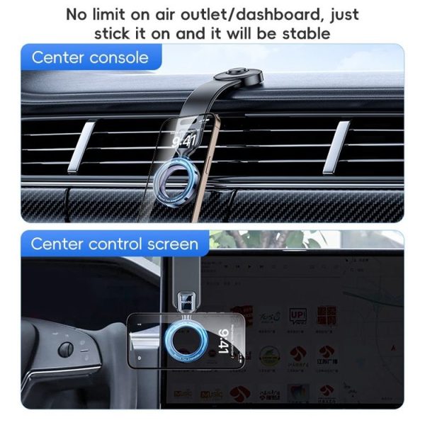 Yesido C217 Car MagSafe Magnetic Mobile Phone Holder (Black) - Image 9