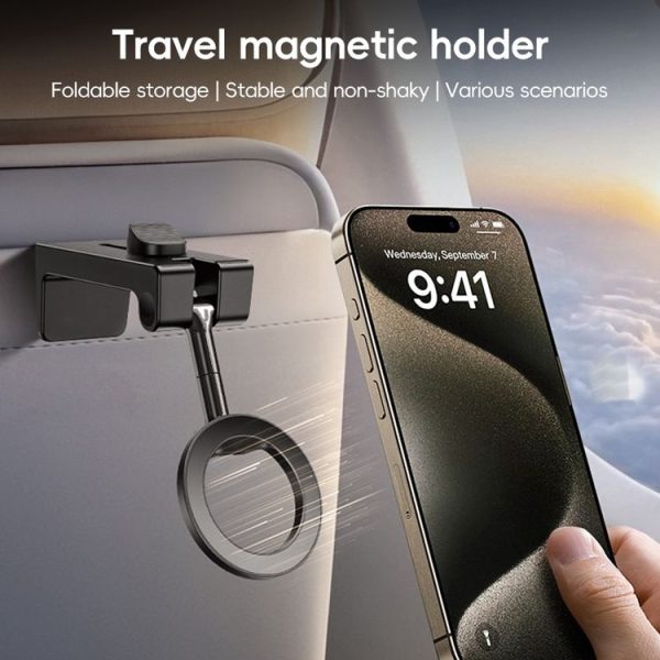 Yesido C298 Clip MagSafe Magnetic Mobile Phone Holder (Black) - Image 2