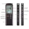 T60 Smart HD Noise Cancelling Voice Recorder MP3 Player, Memory: 8GB (Black) - Image 6