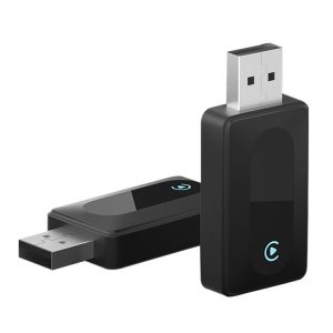 2 in 1 CarPlay and Android Auto Car Connectivity Box Wireless Auto Smart Adapter (Black)