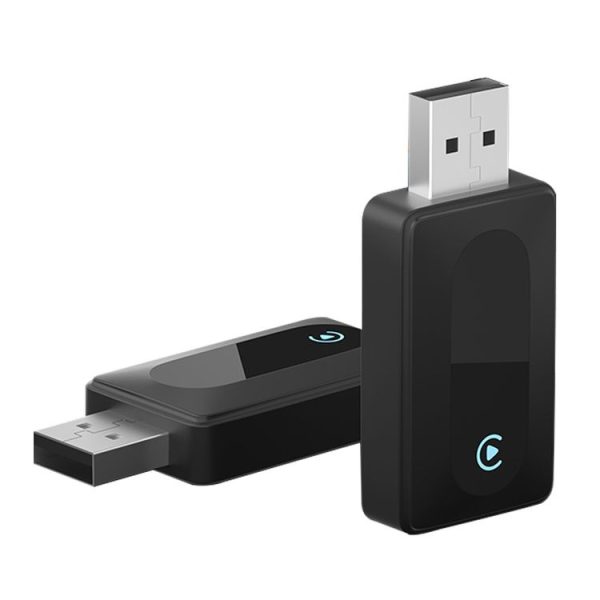 2 in 1 CarPlay and Android Auto Car Connectivity Box Wireless Auto Smart Adapter (Black)