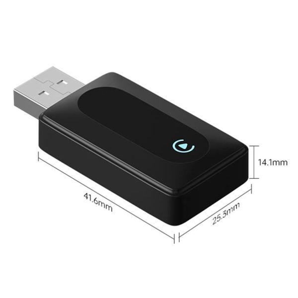2 in 1 CarPlay and Android Auto Car Connectivity Box Wireless Auto Smart Adapter (Black) - Image 2
