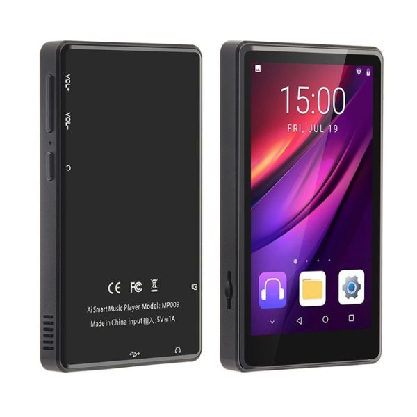 UNIWA MP009 4.0 inch IPS Screen Android 8.1 AI Smart Music Player Mini Tablet PC 2GB+16GB (Black)