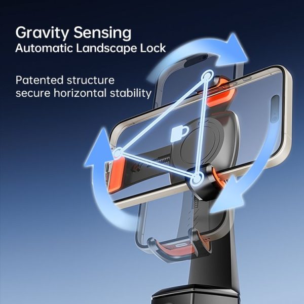 S1 Smart AI Tracking Gravity Sensing Gimbal (Black) - Image 6