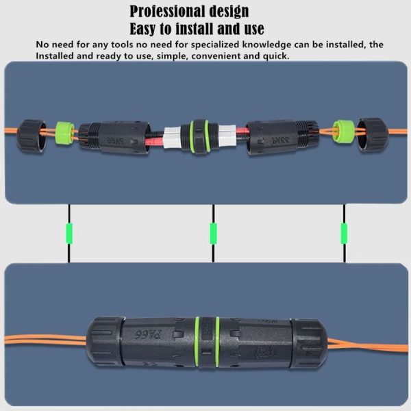 IP68 Waterproof SC Single Core Fiber Optical Coupler / Adaptor - Image 8