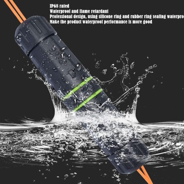 IP68 Waterproof SC Single Core Fiber Optical Coupler / Adaptor - Image 9