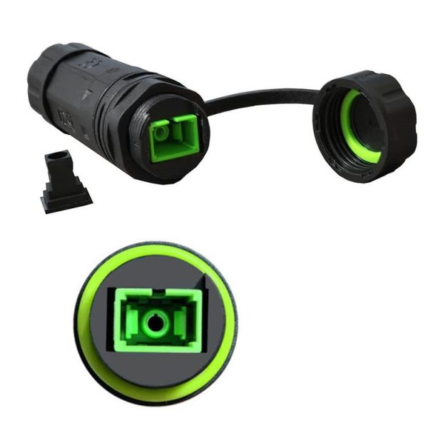 IP68 Waterproof LC SC Fiber Optical Coupler / Adaptor, Model: SC Single Core