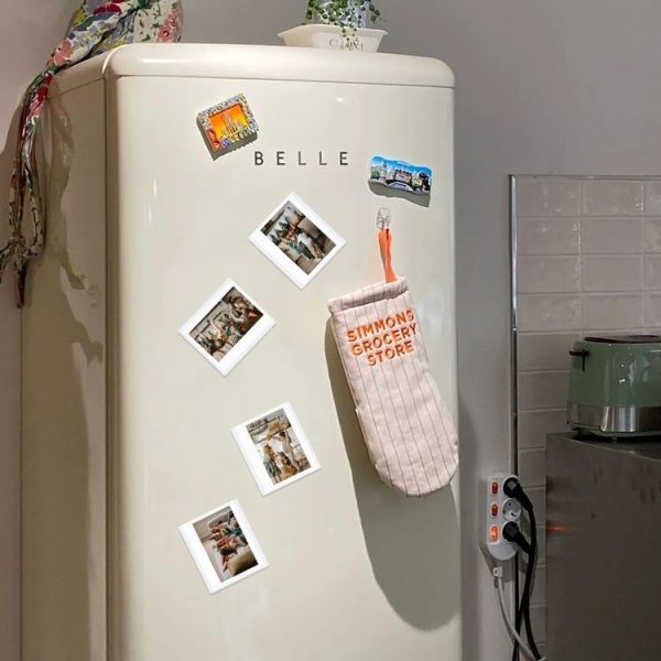 5pcs Magnetic Picture Photo Bag Album Frame, Size: 5 inch (White) - Image 4
