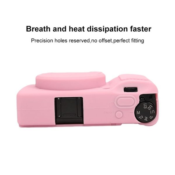 Ricoh GR III Soft Silicone Protective Case (Pink) - Image 5