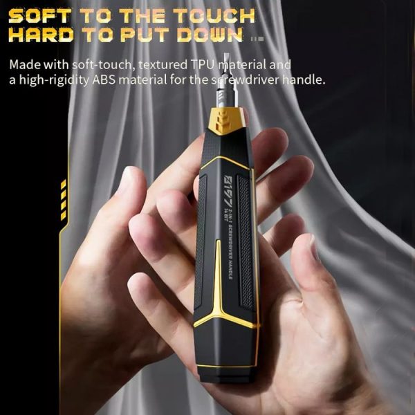 JAKEMY JM-8197 16 in 1 Manual Magnetic High Hardness Precision Screwdriver - Image 6