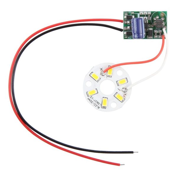 3W 6 LEDs SMD 5730 LED Module Lamp Lighting Source (Warm White Light)