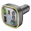 Borofone BC48 Broad Bluetooth 5.0 Car Wireless FM Transmitter (Black) - Image 3