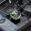 Borofone BC48 Broad Bluetooth 5.0 Car Wireless FM Transmitter (Black) - Image 4