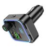 Borofone BC53 Highway PD20W & QC3.0 Car Bluetooth FM Transmitter (Black) - Image 2
