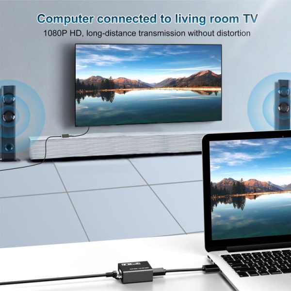 30m HDTV to RJ45 Network Cable Extender - Image 6