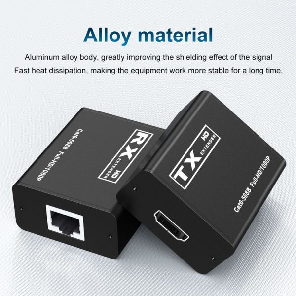 30m HDTV to RJ45 Network Cable Extender - Image 7