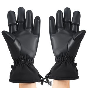 STARTRC Universal Drone Remote Control Photography Gloves Winter Warm Gloves, Size: L (Black)