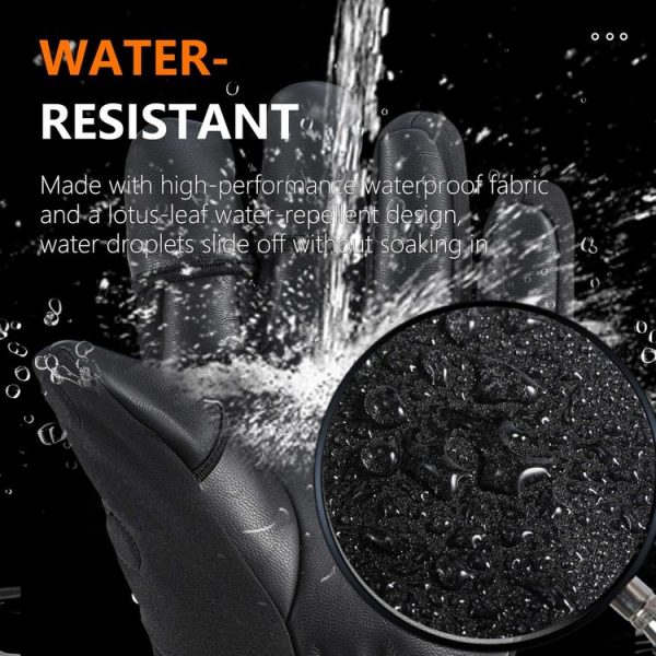 STARTRC Universal Drone Remote Control Photography Gloves Winter Warm Gloves, Size: L (Black) - Image 7