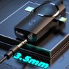 AP009 Wireless One to Two Lavalier Microphone with 3 in 1 Receiver (Black) - Image 10