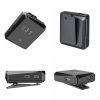 AP009 Wireless One to Two Lavalier Microphone with 3 in 1 Receiver (Black) - Image 3