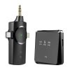 AP009 Wireless Lavalier Microphone with 3 in 1 Receiver (Black) - Image 2