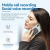 A1A Strong Magnetic Mobile Call Voice Recorder APP Recording Version, Memory: 8GB (Black) - Image 9