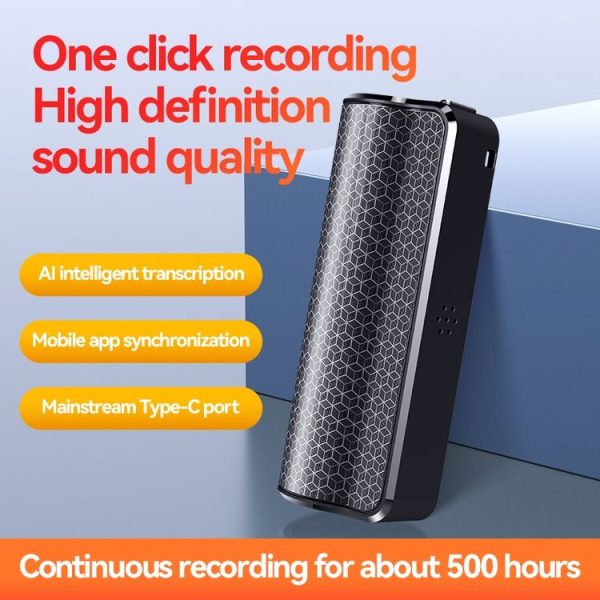 Q70A Magnetic Noise Reduction Voice Recording Pen Support APP Control, Memory: 8GB (Black) - Image 6