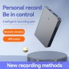 Q61A Ultra-thin HD Noise Reduction Voice Recording Pen Support APP Control, Memory: 8GB (Black) - Image 2