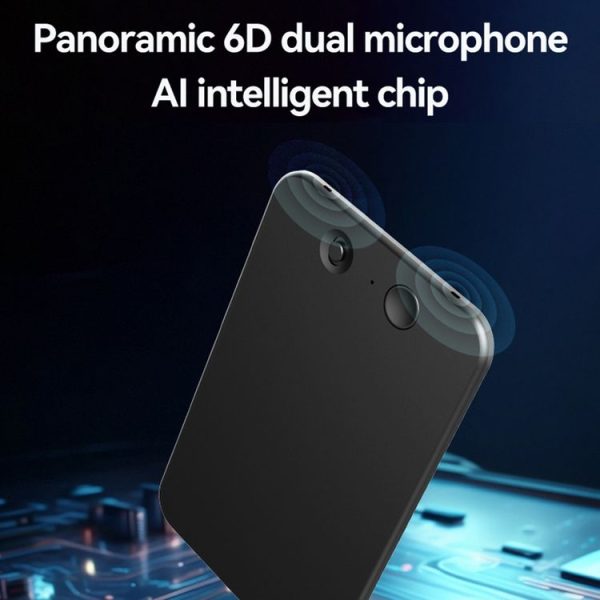 A3 Ultra-thin AI Smart Voice Recording Pen Support APP Control, Memory: 8GB (Black) - Image 11