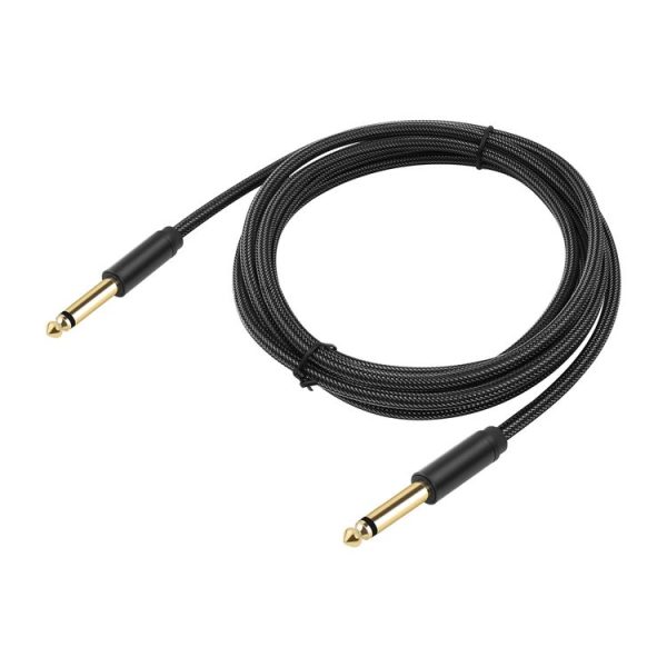 6.35mm 1 / 4 TRS Male to Male Electric Guitar Audio Cable, Length: 3m - Image 2