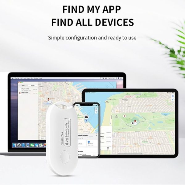 F1 Global Location Tracker Anti-lost Device (White) - Image 5